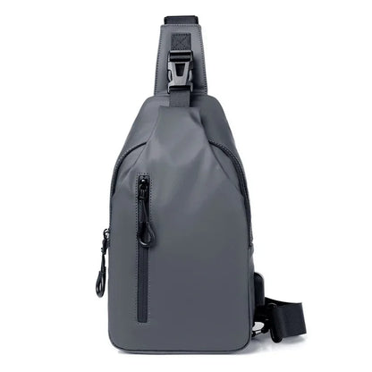 Outdoor Large Capacity Messenger Bag Men Chest Bag Simple Fashion Men Bag Shoulder Bag - Shello's Creative Boutique