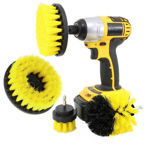Power Scrubber Brush Set for Bathroom Car | Drill Scrubber Brush Shello Creative Boutique