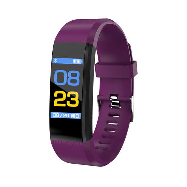 115 Plus Bluetooth Smart Watch Heart Rate Monitor Smart Watch Fitness Tracker Bracelet Waterproof Smart Wristband eprolo