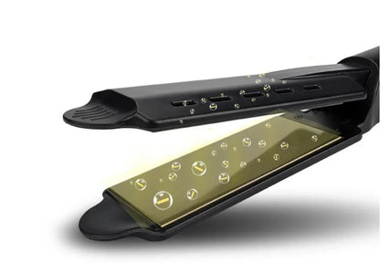 Hair Straightener Four-gear Ceramic Tourmaline Ionic Flat Iron Hair Straightener - Shello's Creative Boutique