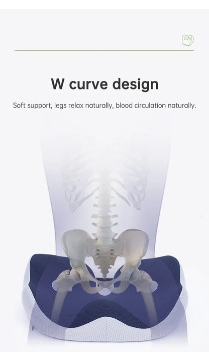 High Quality Office Chair Memory Foam Cushion Comfortable Blood Circulation Orthopedic Soothing Coccyx Seat Cushion - Shello's Creative Boutique