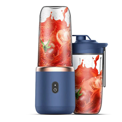 Juicer Portable Six Blade Charging Small Household Juice Cup Fully Automatic and Multifunctional Juice Cup - Shello's Creative Boutique