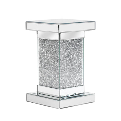 U-Can Silver Square Mirror Coffee Table with LED Lights – A Statement of Luxury - Shello's Creative Boutique