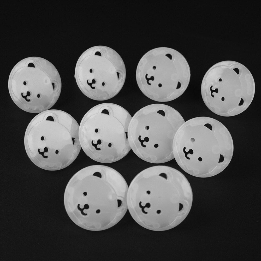5pcs Bear EU Power Socket Electrical Outlet Cover Protection Children Baby Safety Anti Electric Shock Plugs Protector Cover eprolo