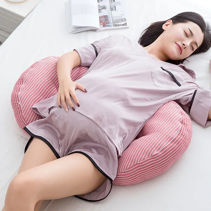U Shape pregnancy pillow Women Belly Support Side Sleepers pregnant pillow maternity accessoires - Shello's Creative Boutique