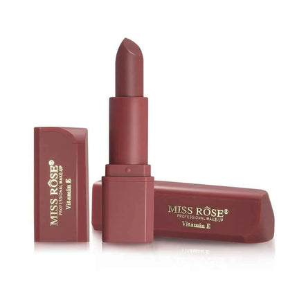 MISS ROSE Matte Waterproof Lipstick for Long-Lasting Nutritious Lips Makeup - Shello's Creative Boutique