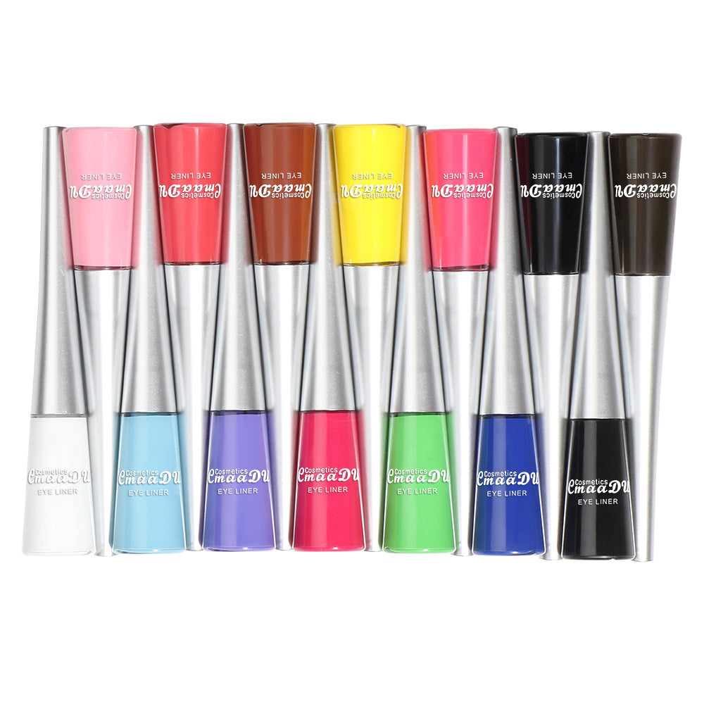 CmaaDu 14 color liquid eyeliner set matte  quick drying  long lasting  no smudge Shello Creative Boutique