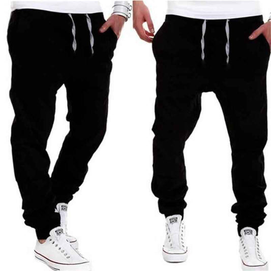Men Harem Pants Casual Sagging pants men Drop Crotch Men Joggers