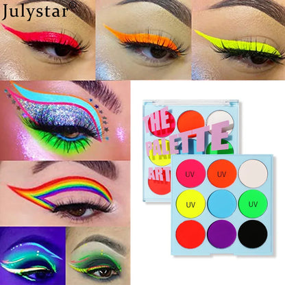 Color Fluorescent Eyeshadow Cream Painted Waterproof Sweatproof Easy To Apply Lasting Natural Quick-Drying Eyeliner - Shello's Creative Boutique