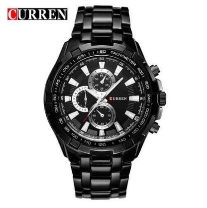 CURREN Men's Waterproof Sports Watch - Durable Quartz Wristwatch for Active Lifestyle - Shello's Creative Boutique