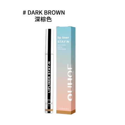 Peel Off Lip Liner Waterproof Long Lasting Liquid Lip Stick Non- Stick Liner Moisturizing Tear Off Lipliner Stain Care - Shello's Creative Boutique