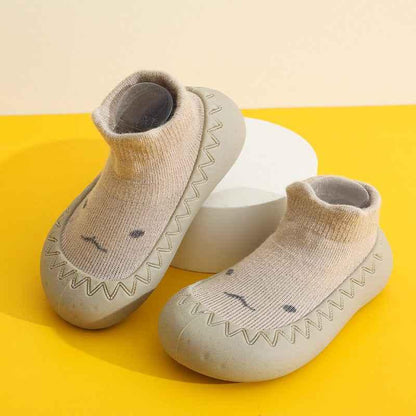 Baby Non-Slip Cotton Floor Socks - Soft Breathable Socks with Cartoon Designs - Shello's Creative Boutique