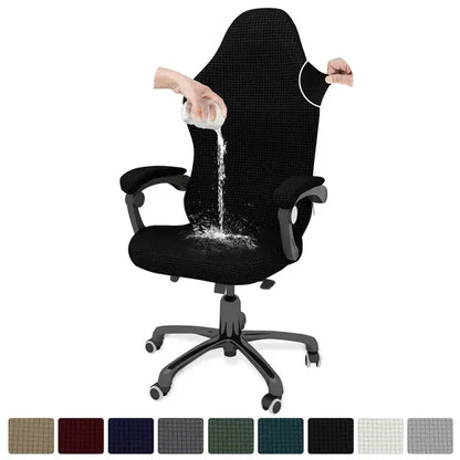 4pcs/set Gaming Chair Cover with Armrest Polar Fleece Water Repellent Office Seat Cover for Computer Armchair Dust-proof Home - Shello's Creative Boutique