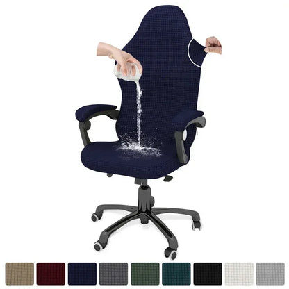 4pcs/set Gaming Chair Cover with Armrest Polar Fleece Water Repellent Office Seat Cover for Computer Armchair Dust-proof Home - Shello's Creative Boutique