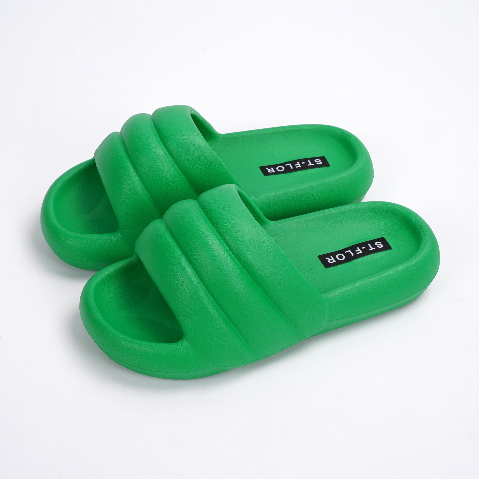 Step On Shit Slippers EVA Rubber Plastic Simple Leisure Home Men And Women Tide Slippers Flat Bottom Slippers Wear Slippers eprolo