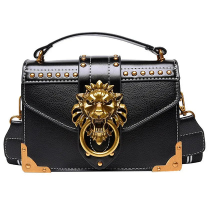 Retro PU handbag, shoulder bag, crossbody bag, small square bag, crossbody bag - Shello's Creative Boutique