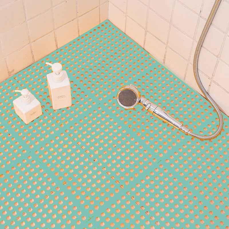 Modular Interlocking Bath Mat - Non-Slip Waterproof TPR Floor Tiles 30x30cm - Shello's Creative Boutique