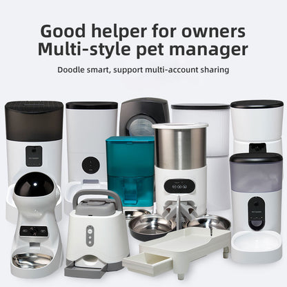 Wifi Smart APP Pet Feeder Household use Microchip Dog Automatic Pet Feeder Automatic Pet Feeder eprolo