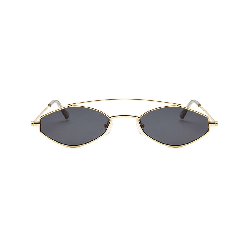 90s Sunglasses Women Retro Oval Sunglasses Lady Brand Designer Vintage Black Sunglasses Girls Eyeglasses UV400 Oculos Shello Creative Boutique