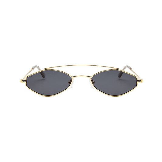 90s Sunglasses Women Retro Oval Sunglasses Lady Brand Designer Vintage Black Sunglasses Girls Eyeglasses UV400 Oculos Shello Creative Boutique