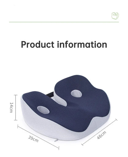 High Quality Office Chair Memory Foam Cushion Comfortable Blood Circulation Orthopedic Soothing Coccyx Seat Cushion - Shello's Creative Boutique