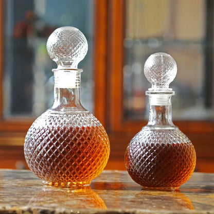 250ml 500ml 1000ml Glass Crystal Red Wine Decanter Wine Bottle Decanter - Shello's Creative Boutique