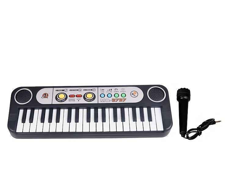 Monophonic 37-Key Electronic Piano for Children -6, Suitable for Boys And Girls, a Beginner'S Small Piano, an Educational Toy for And Toddlers, Multifunctional, Perfect As a Christmas Or Birthday Gift.