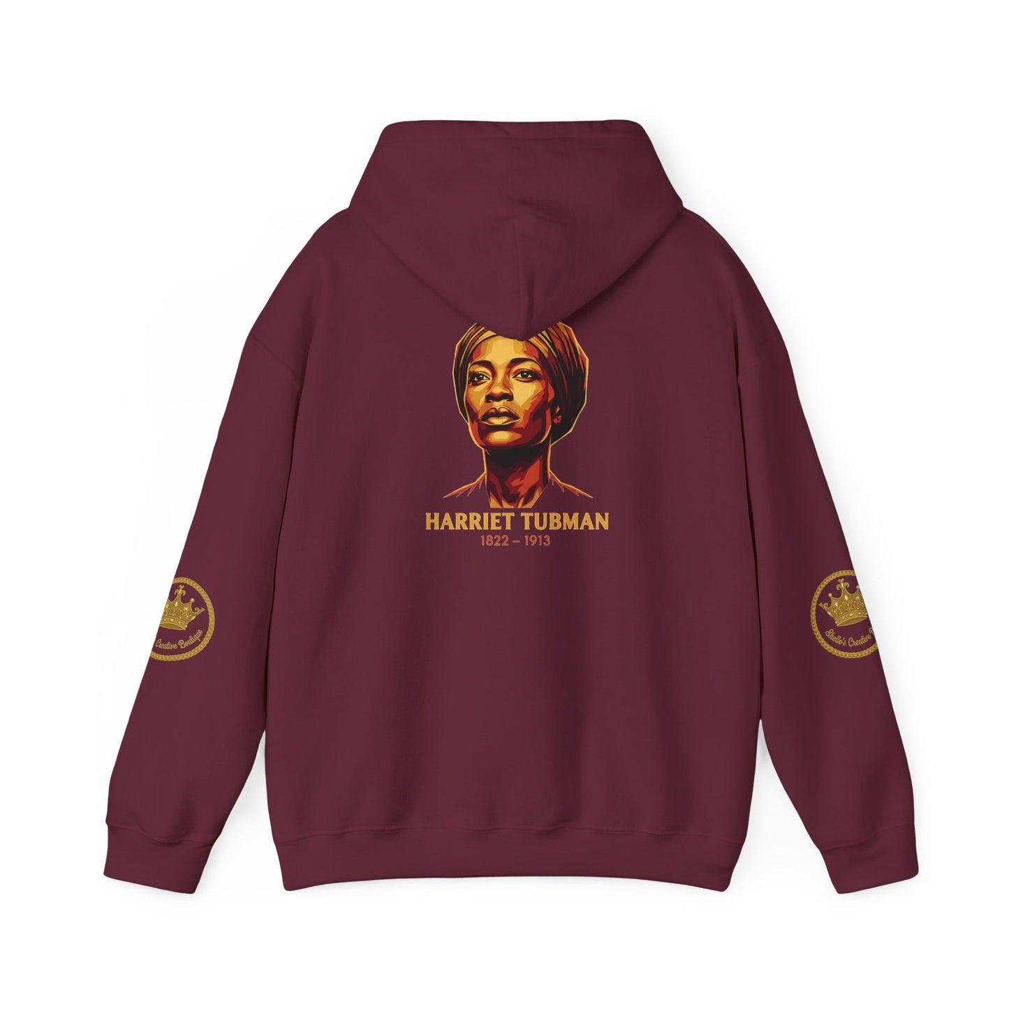 Harriet Tubman Quote Hoodie | "Every Great Dream Begins With a Dreamer" | Unisex Pullover