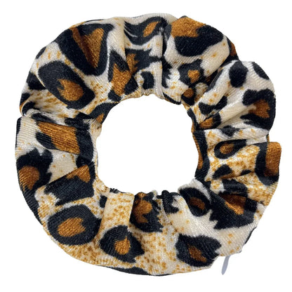 Tie dye velvet zipper large intestine loop - Shello's Creative Boutique