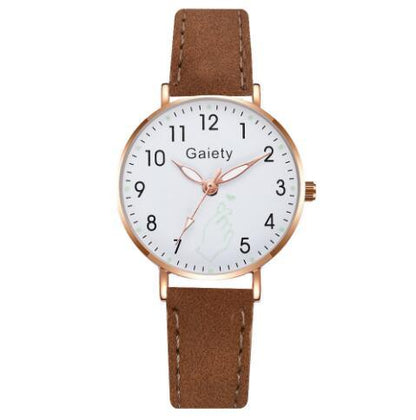 Women Watches Simple Vintage Small Watch Leather Strap Casual Sports Wrist Clock Dress Wristwatches Reloj mujer - Shello's Creative Boutique