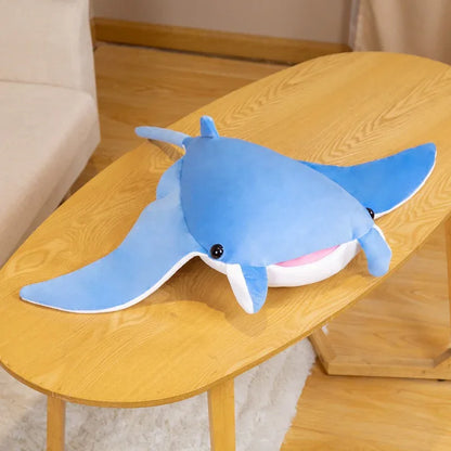 Cute Simulation Ray Doll Devil Fish Plush Toy Pillow For Children And Girls - Shello's Creative Boutique
