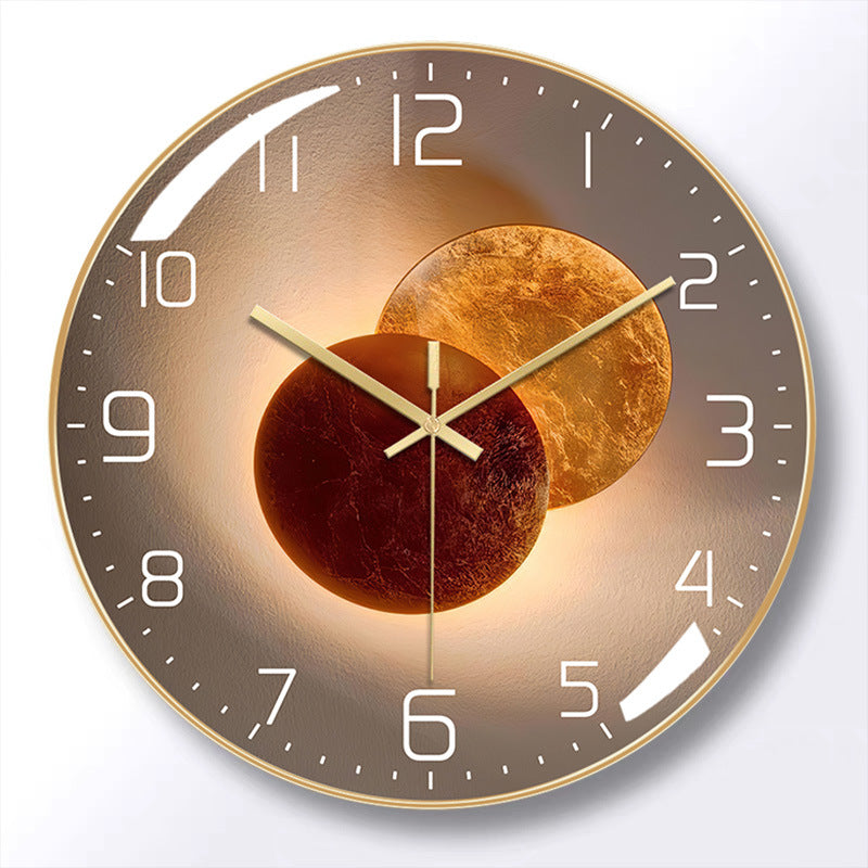 12-Inch Silent Wall Clock Living Room Quartz Clock eprolo