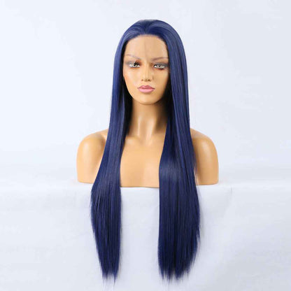Straight Lace Front Wig Bone Straight Human Hair Wig Transparent Lace Frontal Wig Glueless