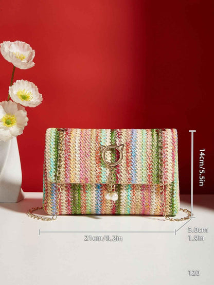 Fashion Ladies Messenger Bag – Natural Elegance Meets Modern Style - Shello's Creative Boutique