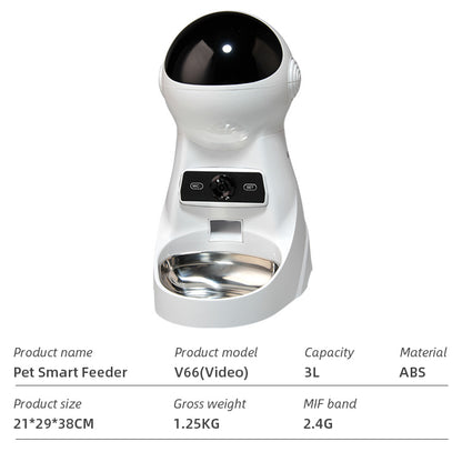 Wifi Smart APP Pet Feeder Household use Microchip Dog Automatic Pet Feeder Automatic Pet Feeder eprolo