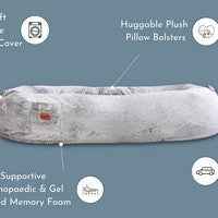 Giant Dog Bed for Humans - Oversized Portable Pet Bed