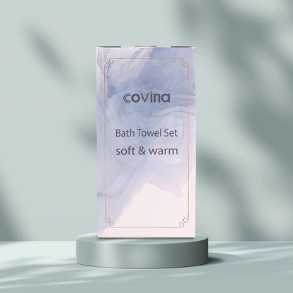 16 Piece Microfiber Bath Towel Set - Quick-Dry & Absorbent