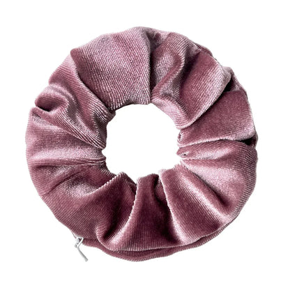 Tie dye velvet zipper large intestine loop - Shello's Creative Boutique