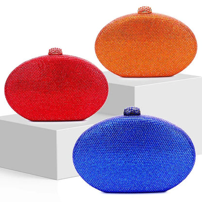 Crystal bag can be used for crossbody carrying, suitable for party and wedding gift bags - Shello's Creative Boutique