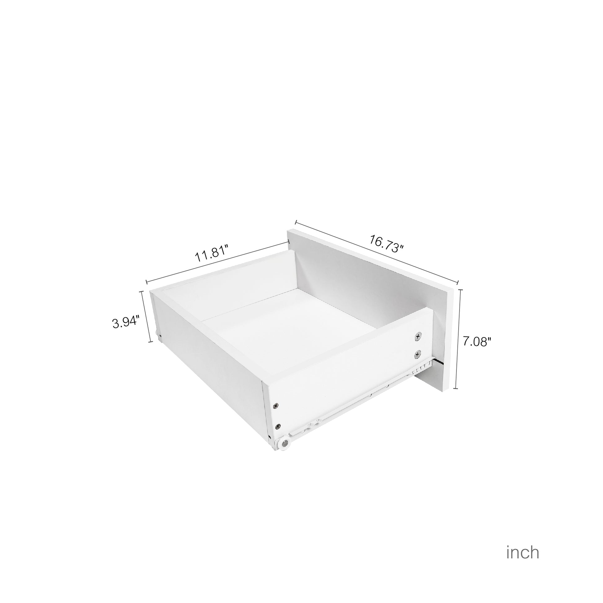 Living Room Sideboard Storage Cabinet White High Gloss with LED Light eprolo