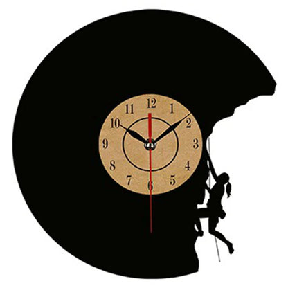 Vinyl Record Wall Clock – Modern Art & Timeless Music-Inspired Decor - Shello's Creative Boutique