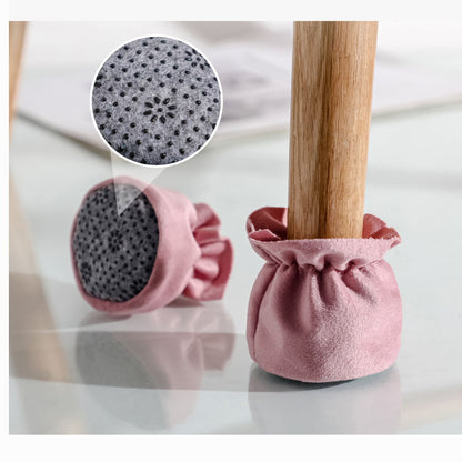 Wear-Resistant Table And Chair Foot Cover Fabric Chair Foot Cover Table Foot Pad Stool Foot Cover Table Foot Cover Mute Protective Cover Thickening eprolo