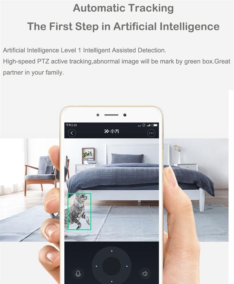 Xiaomi Mijia 110 Degree 1080p HD Intelligent Security WIFI IP Cam Night Vision eprolo
