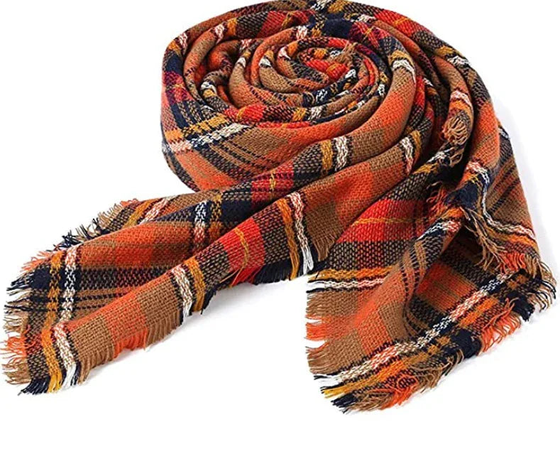 women scarves-grey brown - Shello's Creative Boutique
