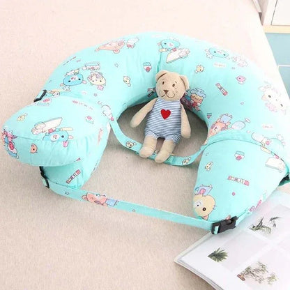 Breastfeeding Pillow Multifunctional Nursing Pillow Newborn Baby Feeding U-shaped Pillow Pregnant Woman Waist Comfort Cushion - Shello's Creative Boutique