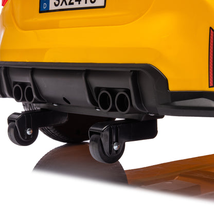 Yellow BMW M4 12v Kids ride on toy car 2.4G W/Parents Remote Control Three speed adjustable eprolo