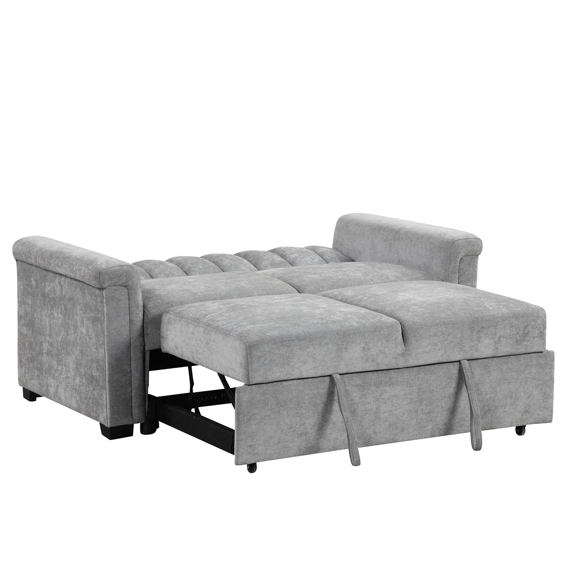 U_STYLE Convertible Soft Cushion Sofa Pull Bed ,for Two People to Sit On eprolo