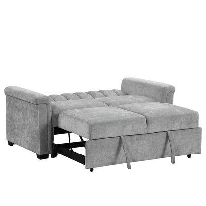 U_STYLE Convertible Soft Cushion Sofa Pull Bed – Stylish & Functional Comfort for Any Space - Shello's Creative Boutique