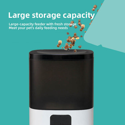 Wifi Smart APP Pet Feeder Household use Microchip Dog Automatic Pet Feeder Automatic Pet Feeder eprolo