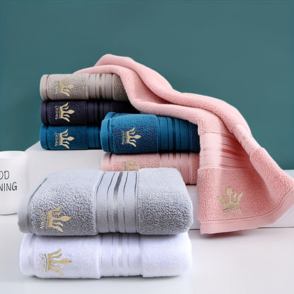 8 Piece Luxury Hotel Cotton Bath Towel Set - 390 GSM